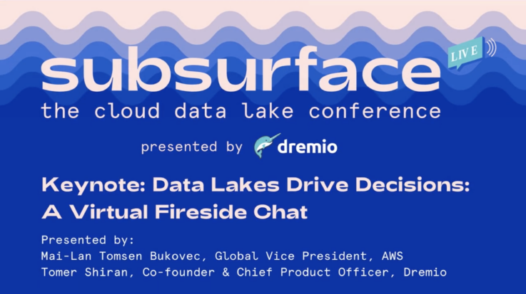 2021 Winter Data Lakes Drive Decisions A Virtual Fireside Chat