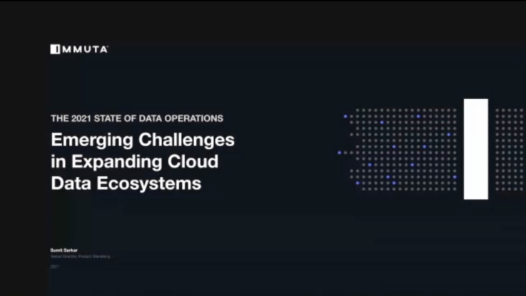 2021 Winter The 2021 State of Data Operations Emerging Challenges in Expanding Cloud Data Ecosystems