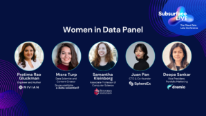 Women in Data Panel Speaking at Subsurface