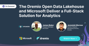 OD 1200x628 Webinar The Dremio Open Data Lakehouse and Microsoft