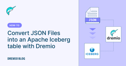 DremioBlog JSON Iceberg 1