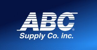 abc supply co logo over blue gradient